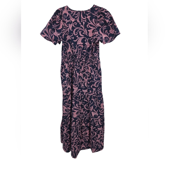 Anthropologie Pink and Blue Maxi Dress - Picture 6 of 6